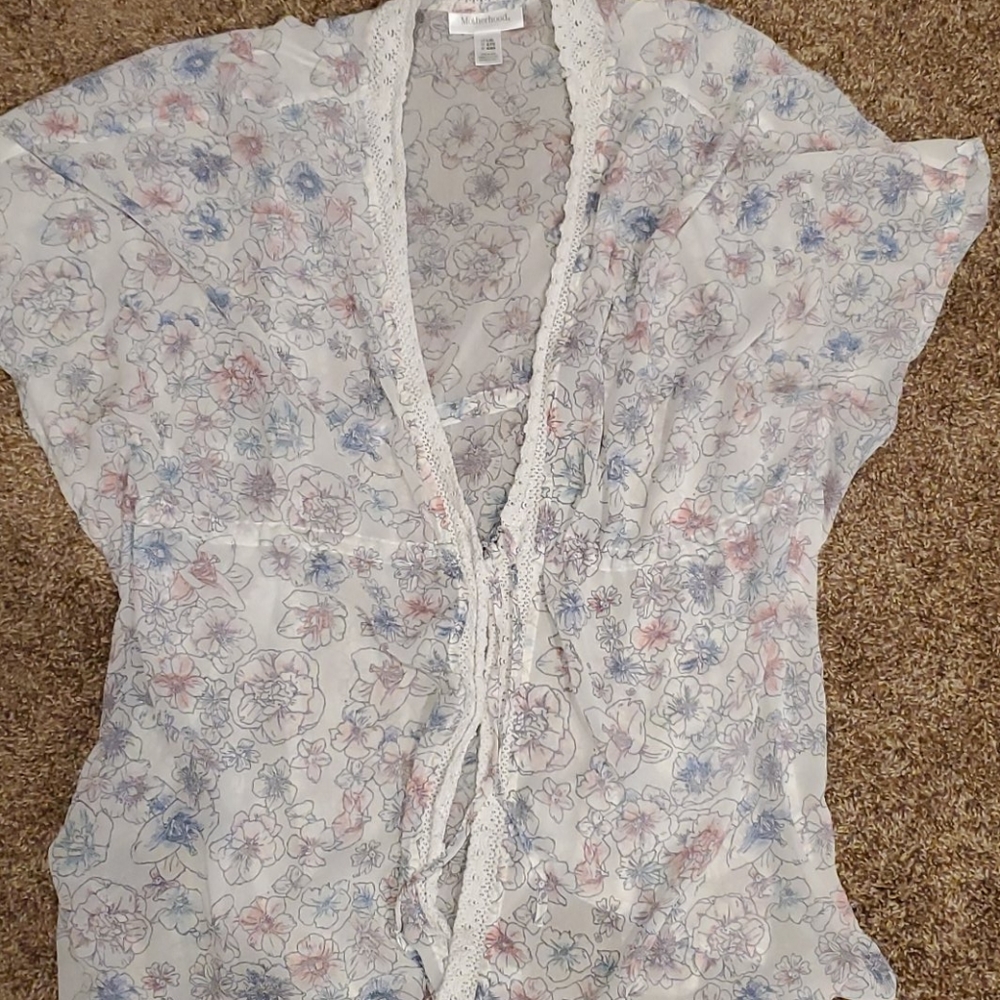 Motherhood Maternity L/XL Kimono